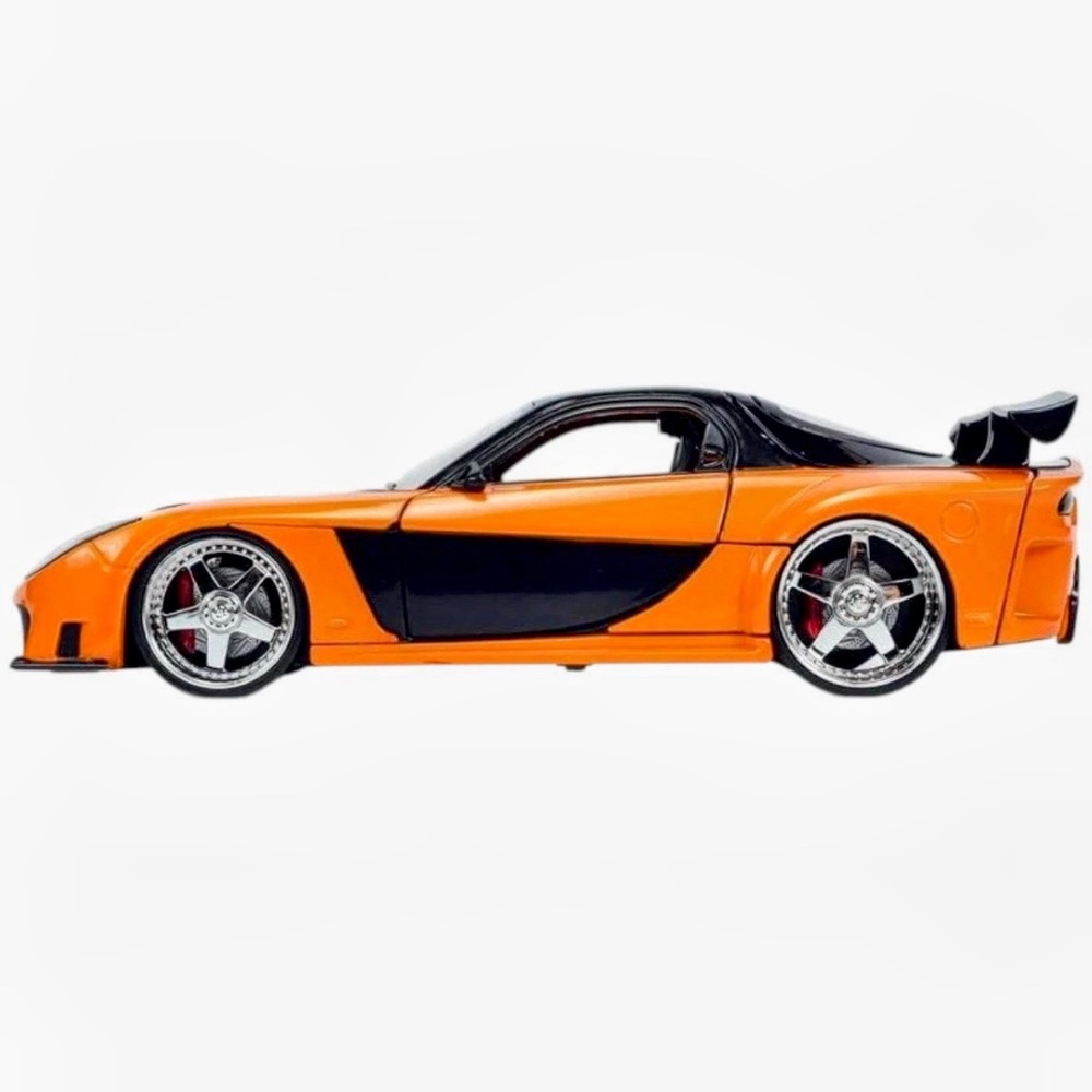 Fast & Furious Han 1995 Mazda RX-7 Widebody Jada Diecast 1:24 Car & Figure - Picture 5 of 15